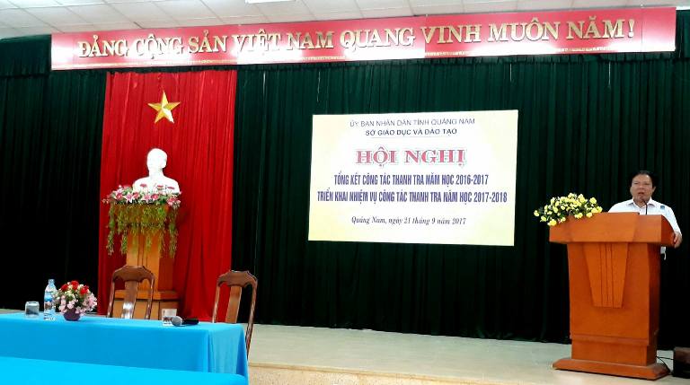 Hội nghị công tác thanh tra năm học 2017-2018