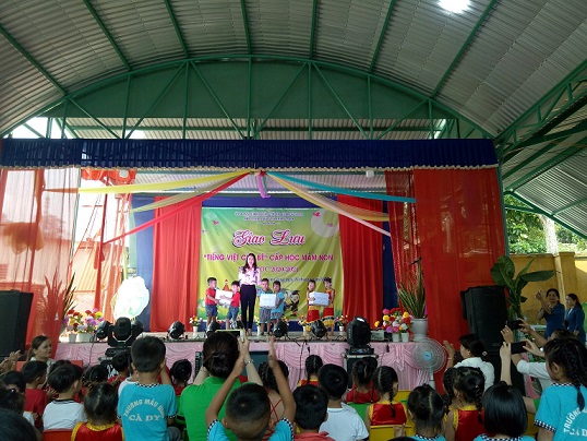 Sở Giáo dục Đào tạo phối hợp với VVOB tổ chức sinh hoạt Chuyên đề Giao lưu “Tiếng Việt của Bé”